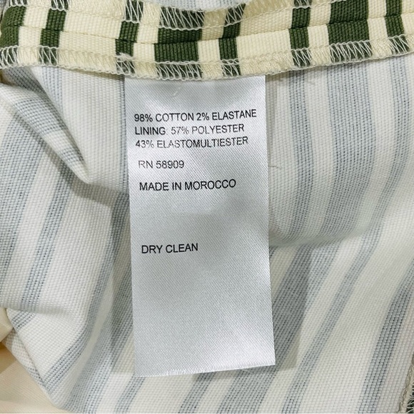 Antonio Melani x The Style Bungalow Palm Short Sleeve Striped Mini Dress NWT - Picture 8 of 16